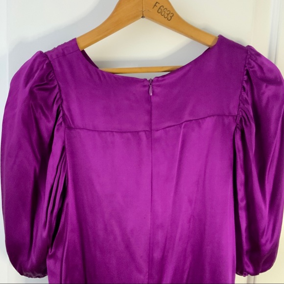 Kensie Baby Doll Short Sleeve Silk Dress NWT - Picture 8 of 9